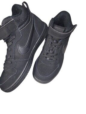 Nike Kids' Black High-Top Athletic Shoes
